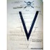 Нарукавный шеврон нижних чинов и офицеров "Ударников"  Русской армии, обр. 1917 г.